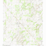 United States Geological Survey Oakwood, OK (1985, 24000-Scale) digital map