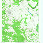 United States Geological Survey Oakwood, TX (1964, 24000-Scale) digital map