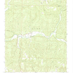 United States Geological Survey Oark, AR (1973, 24000-Scale) digital map