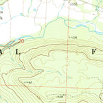 United States Geological Survey Oark, AR (1973, 24000-Scale) digital map