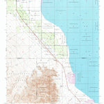 United States Geological Survey Oasis, CA (1956, 24000-Scale) digital map