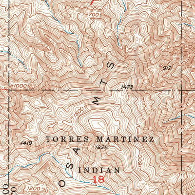 United States Geological Survey Oasis, CA (1956, 24000-Scale) digital map