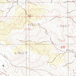 United States Geological Survey Oasis Divide, NV (1987, 24000-Scale) digital map