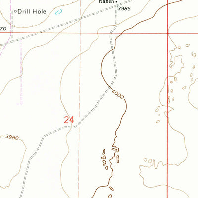 United States Geological Survey Oasis, NM (1973, 24000-Scale) digital map