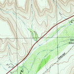 United States Geological Survey Oasis Ranch, TX (1980, 24000-Scale) digital map