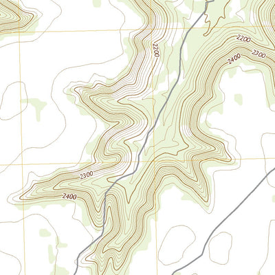 United States Geological Survey Oasis Ranch, TX (2022, 24000-Scale) digital map