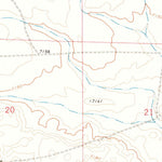 United States Geological Survey Oasis Well, WY (1969, 24000-Scale) digital map