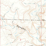 United States Geological Survey Oasis Well, WY (1969, 24000-Scale) digital map