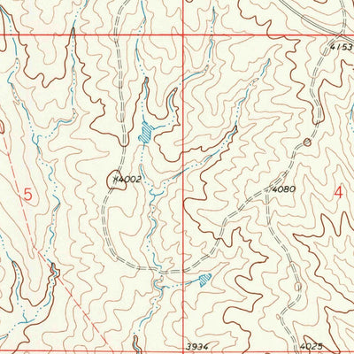 United States Geological Survey Oat Creek, WY-SD-NE (1978, 24000-Scale) digital map