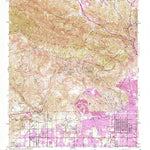 United States Geological Survey Oat Mountain, CA (1952, 24000-Scale) digital map