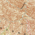 United States Geological Survey Oat Mountain, CA (1952, 24000-Scale) digital map