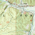 United States Geological Survey Oates, MO (1999, 24000-Scale) digital map