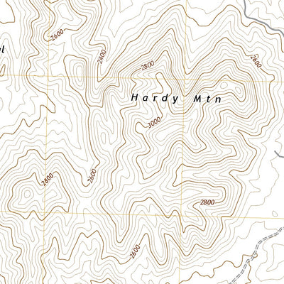 United States Geological Survey Oatman, AZ (2021, 24000-Scale) digital map