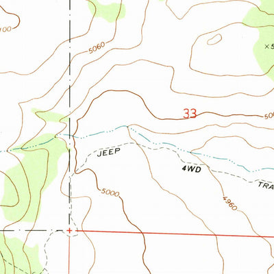 United States Geological Survey Oatman Flat, OR (1968, 24000-Scale) digital map