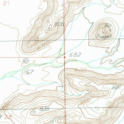 United States Geological Survey Oatman Mountain, AZ (1986, 24000-Scale) digital map