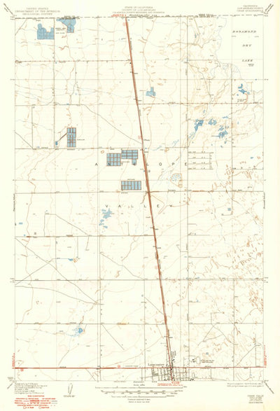 United States Geological Survey Oban, CA (1933, 24000-Scale) digital map