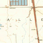 United States Geological Survey Oban, CA (1933, 24000-Scale) digital map