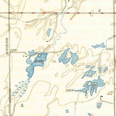 United States Geological Survey Oban, CA (1933, 24000-Scale) digital map