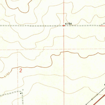 United States Geological Survey Obar, NM (1971, 24000-Scale) digital map