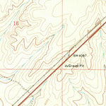 United States Geological Survey Obar, NM (1971, 24000-Scale) digital map