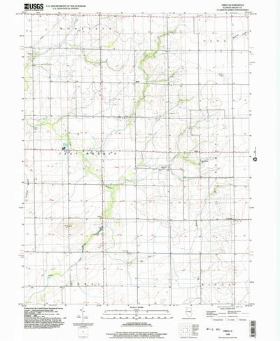 United States Geological Survey Obed, IL (1998, 24000-Scale) digital map