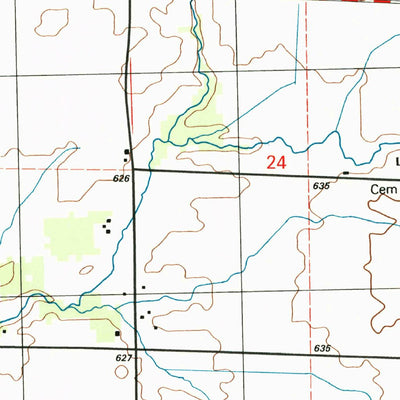 United States Geological Survey Obed, IL (1998, 24000-Scale) digital map