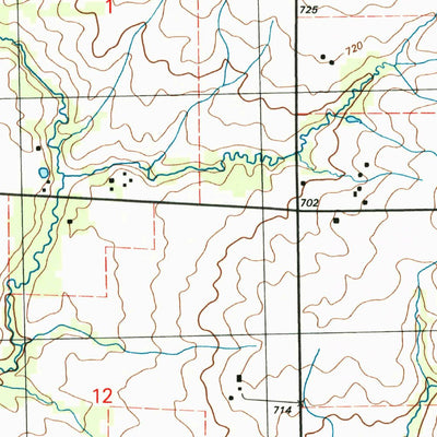 United States Geological Survey Obed, IL (1998, 24000-Scale) digital map