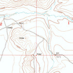 United States Geological Survey Oberg Ranch, WY (1955, 24000-Scale) digital map