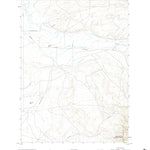 United States Geological Survey Oberg Ranch, WY (2021, 24000-Scale) digital map