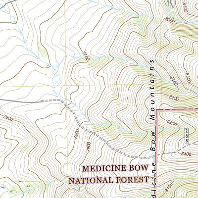 United States Geological Survey Oberg Ranch, WY (2021, 24000-Scale) digital map
