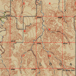 United States Geological Survey Oberlin, KS (1951, 62500-Scale) digital map