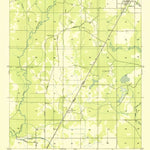 United States Geological Survey Oberlin, LA (1947, 31680-Scale) digital map