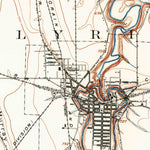 United States Geological Survey Oberlin, OH (1901, 62500-Scale) digital map