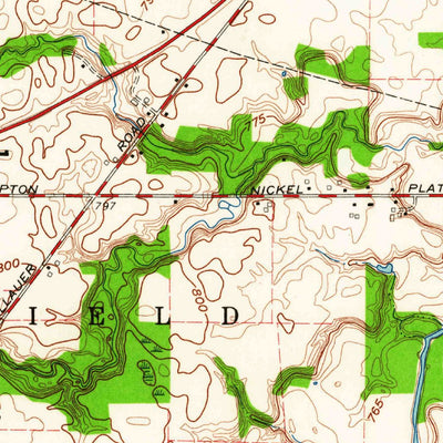 United States Geological Survey Oberlin, OH (1960, 24000-Scale) digital map