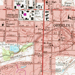 United States Geological Survey Oberlin, OH (1969, 24000-Scale) digital map