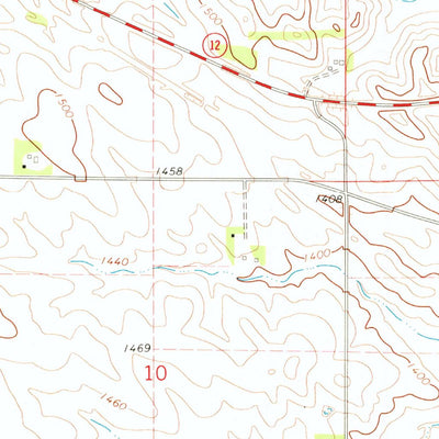 Obert, NE (1968, 24000-Scale) Map by United States Geological Survey ...