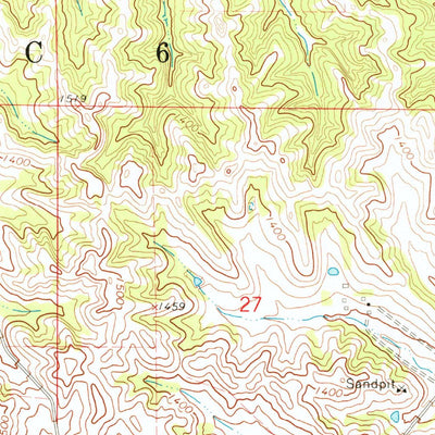 Obert, NE (1968, 24000-Scale) Map by United States Geological Survey ...