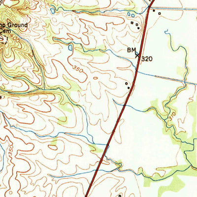 United States Geological Survey Obion, TN (1950, 24000-Scale) digital map
