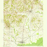 United States Geological Survey Obion, TN (1951, 24000-Scale) digital map