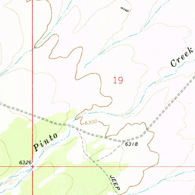 United States Geological Survey Observation Knoll, UT (1971, 24000-Scale) digital map