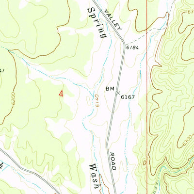 United States Geological Survey Observation Knoll, UT (1971, 24000-Scale) digital map