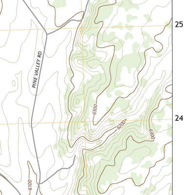 United States Geological Survey Observation Knoll, UT (2023, 24000-Scale) digital map
