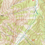 United States Geological Survey Observation Peak, WY (1996, 24000-Scale) digital map