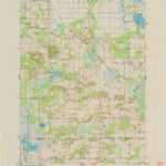United States Geological Survey Observatory Hill, WI (1984, 24000-Scale) digital map