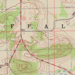 United States Geological Survey Observatory Hill, WI (1984, 24000-Scale) digital map