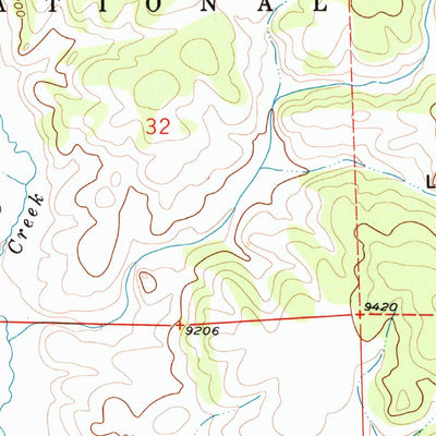 United States Geological Survey Observatory Rock, CO (1958, 24000-Scale) digital map