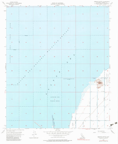 United States Geological Survey Obsidian Butte, CA (1956, 24000-Scale) digital map