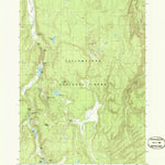 United States Geological Survey Obsidian Cliff, WY (1986, 24000-Scale) digital map