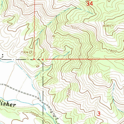 United States Geological Survey Obsidian, ID (1963, 24000-Scale) digital map