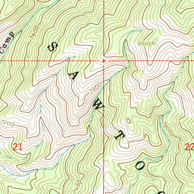 United States Geological Survey Obsidian, ID (1963, 24000-Scale) digital map